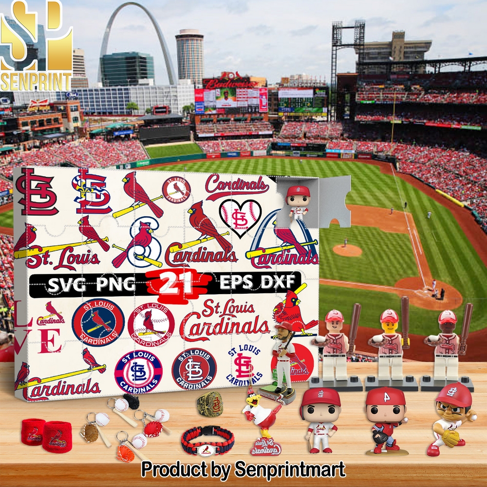 St Louis Cardinals 2025 Christmas Daily Gift Box 2025