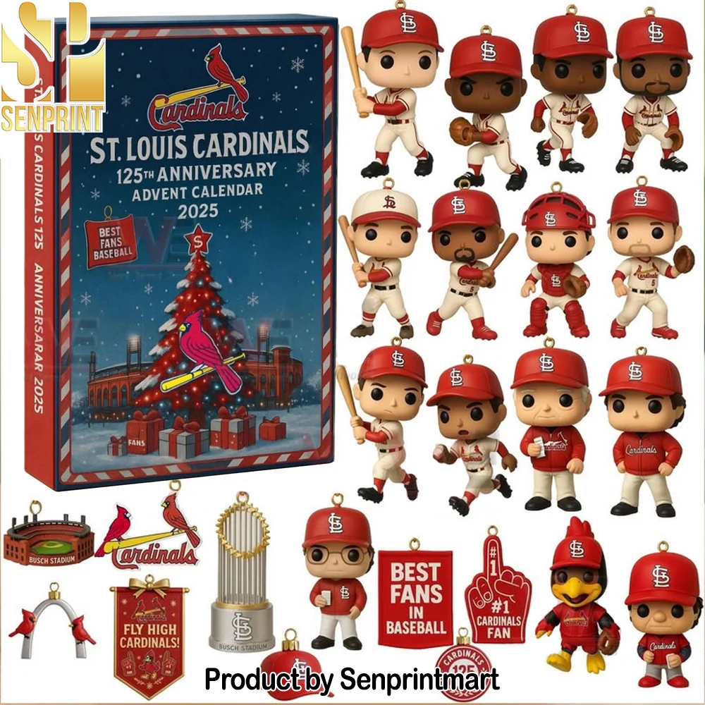 St Louis Cardinals Festive Countdown Calendar 2025