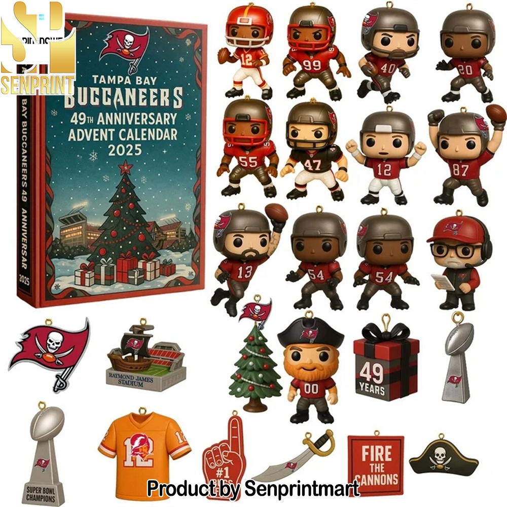 Tampa Bay Buccaneers 49Th Anniversary Holiday Treasure Box 2025