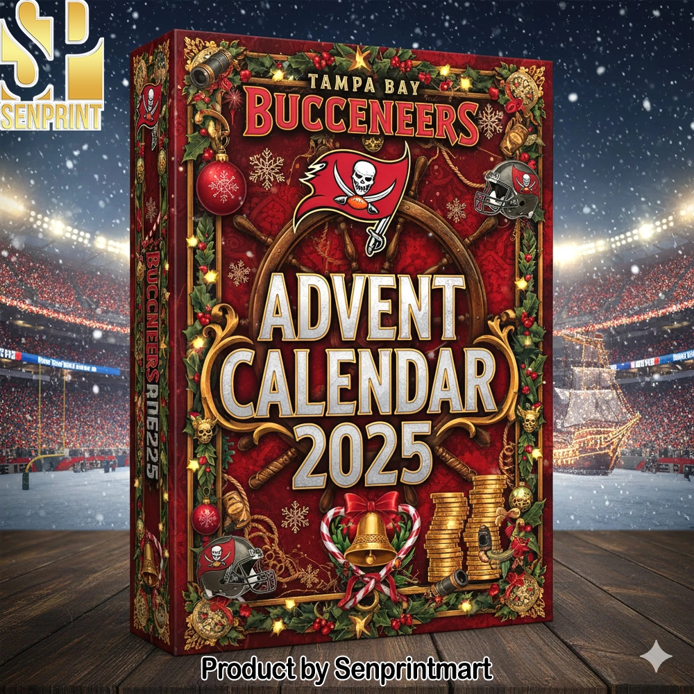 Tampa Bay Buccaneers Festive Countdown Calendar 2025
