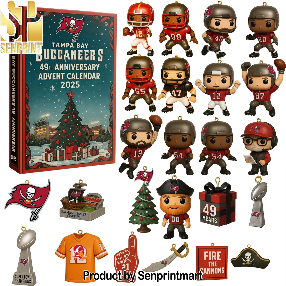 Tampa Bay Buccaneers x NFL Anniversary Countdown to Christmas Box 2025