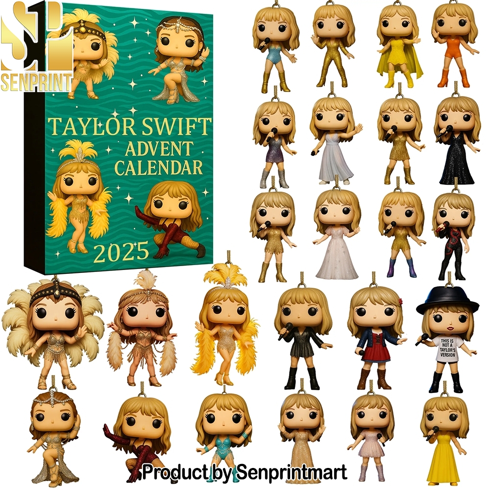 Taylor Swift The Life Of A Showgirl Xmas Countdown Box 2025