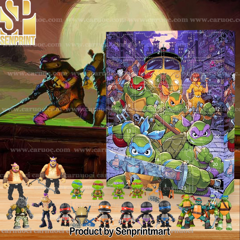 Teenage Mutant Ninja Turtles Festive Countdown Calendar 2025