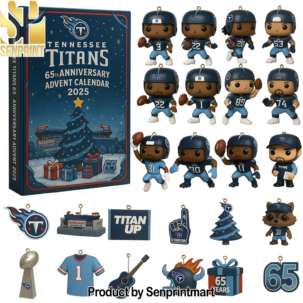Tennessee Titans 65Th Anniversary Christmas Surprise Box 2025