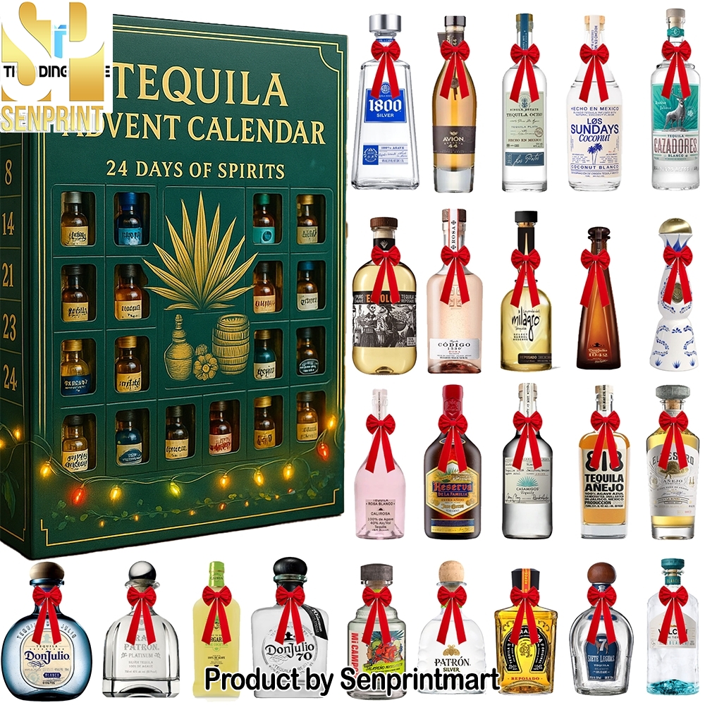 Tequila Christmas Countdown Calendar 2025