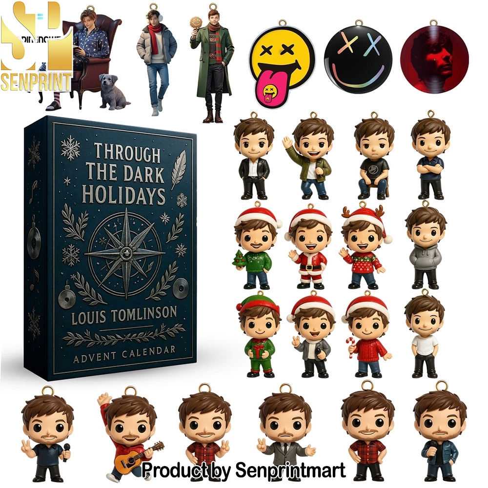 Through The Dark Louis Tomlinson Christmas Daily Gift Box 2025 Through The Dark Louis Tomlinson Christmas Daily Gift Box 2025