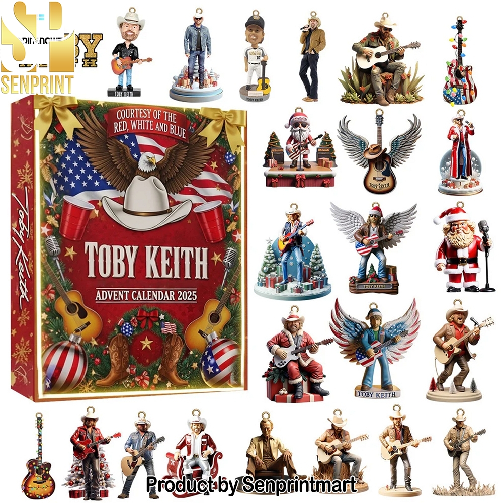 Toby Keith Christmas Gift Calendar 2025