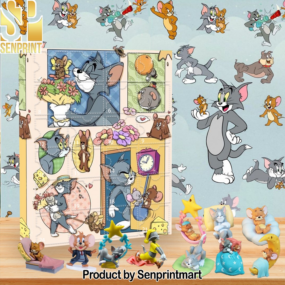 Tom and Jerry Christmas Gift Calendar 2025