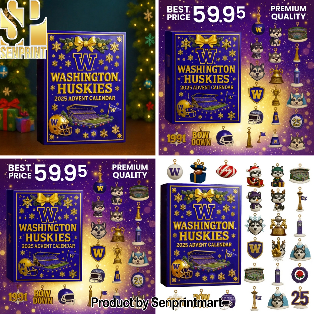 TOP Washington Huskies Holiday Treasure Box 2025