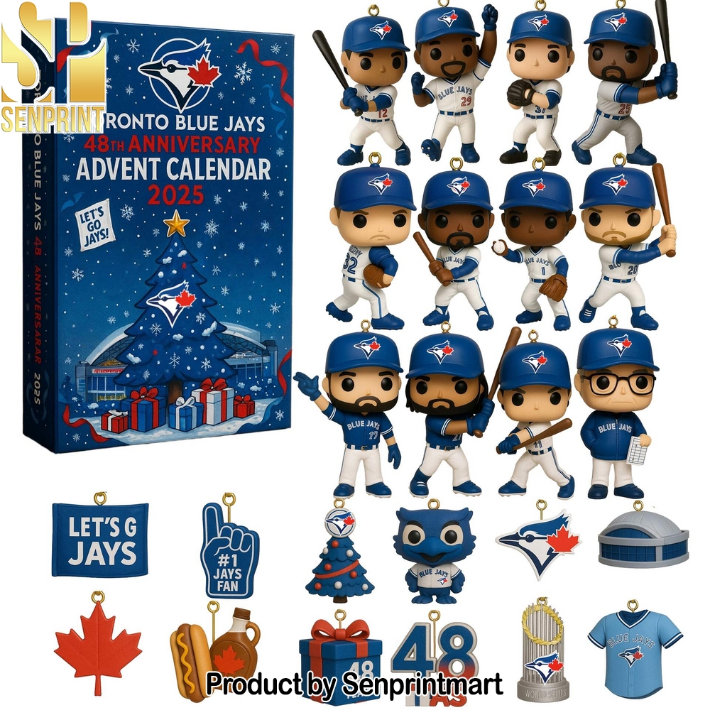 Toronto Blue Jays 48th Anniversary 2025 Advent Calendar Box 2025