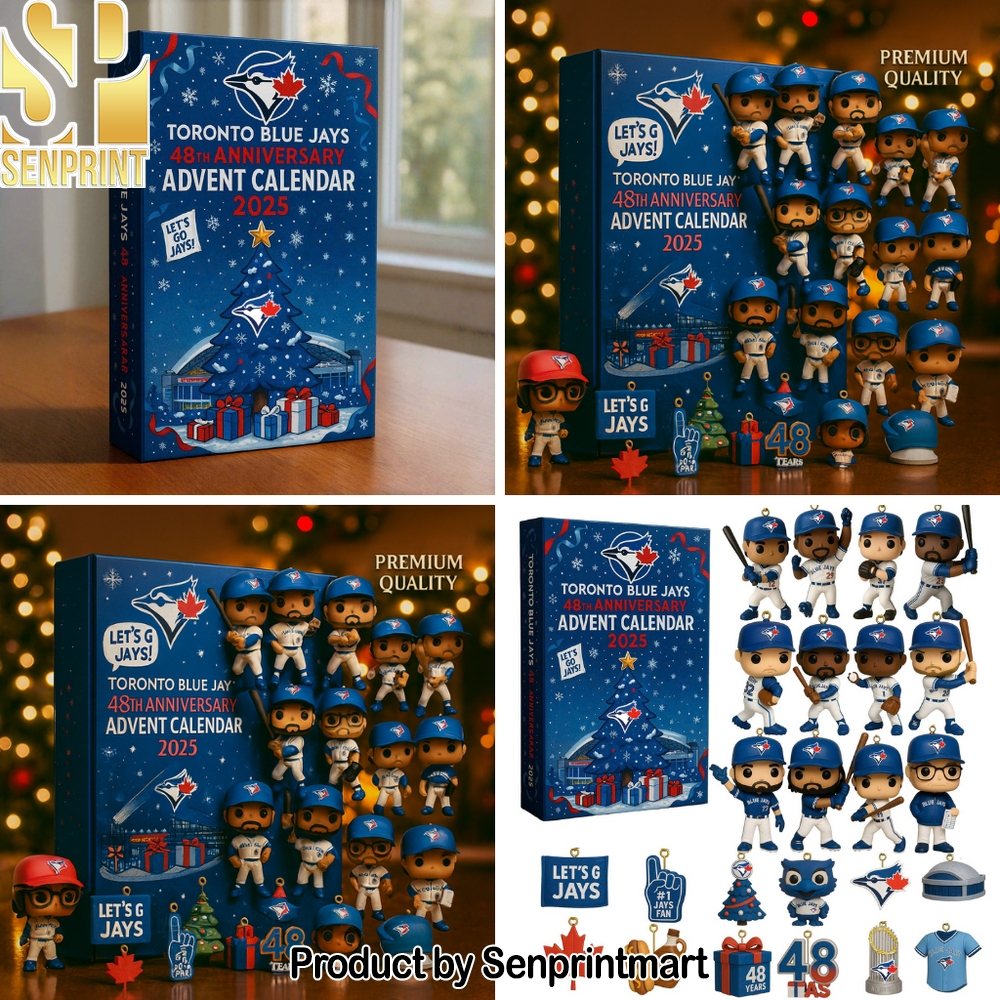 Toronto Blue Jays 48th Anniversary 24 Days of Christmas Box 2025