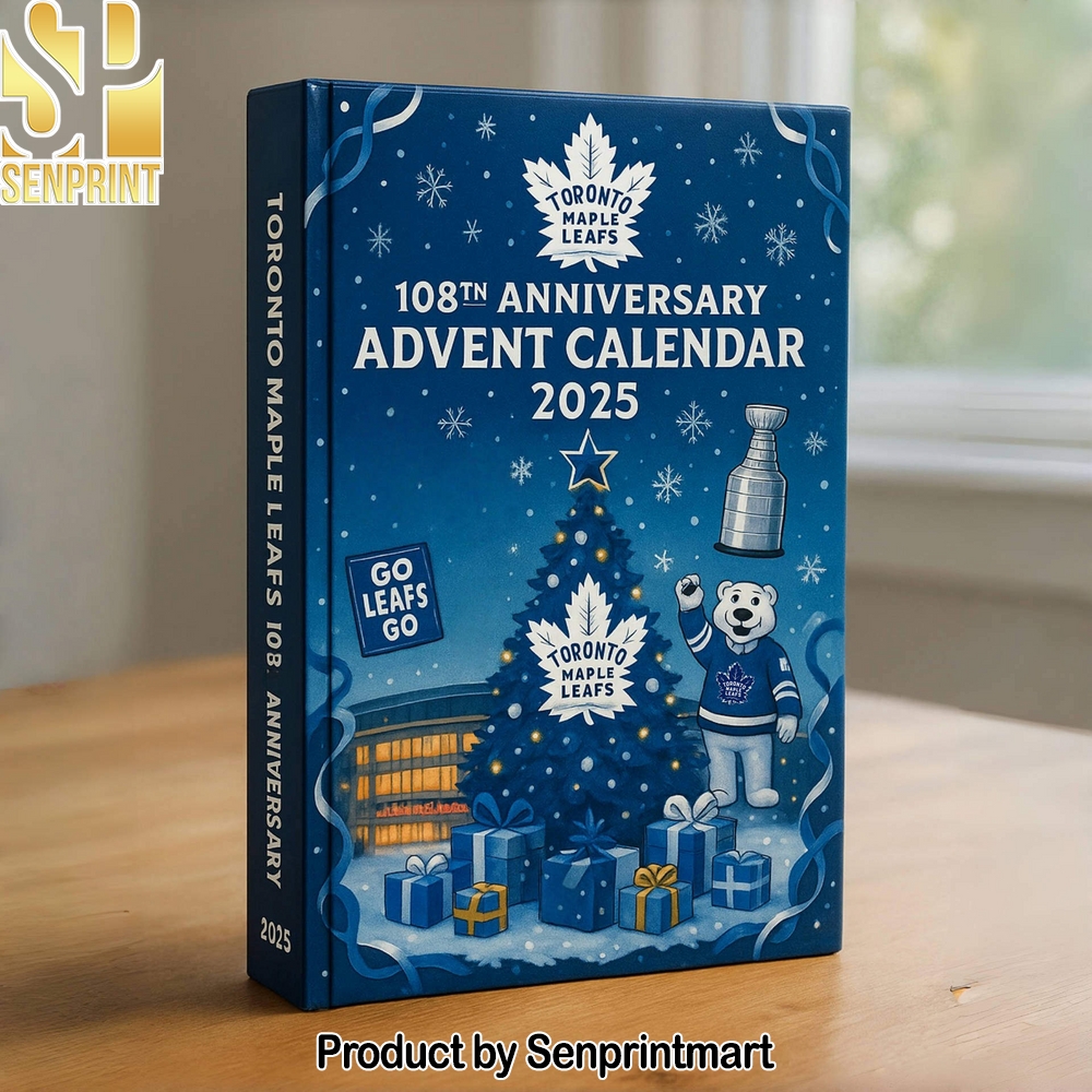 Toronto Maple Leafs 108th Anniversary 2025 Advent Calendar Box 2025 Toronto Maple Leafs 108th Anniversary 2025 Advent Calendar Box 2025
