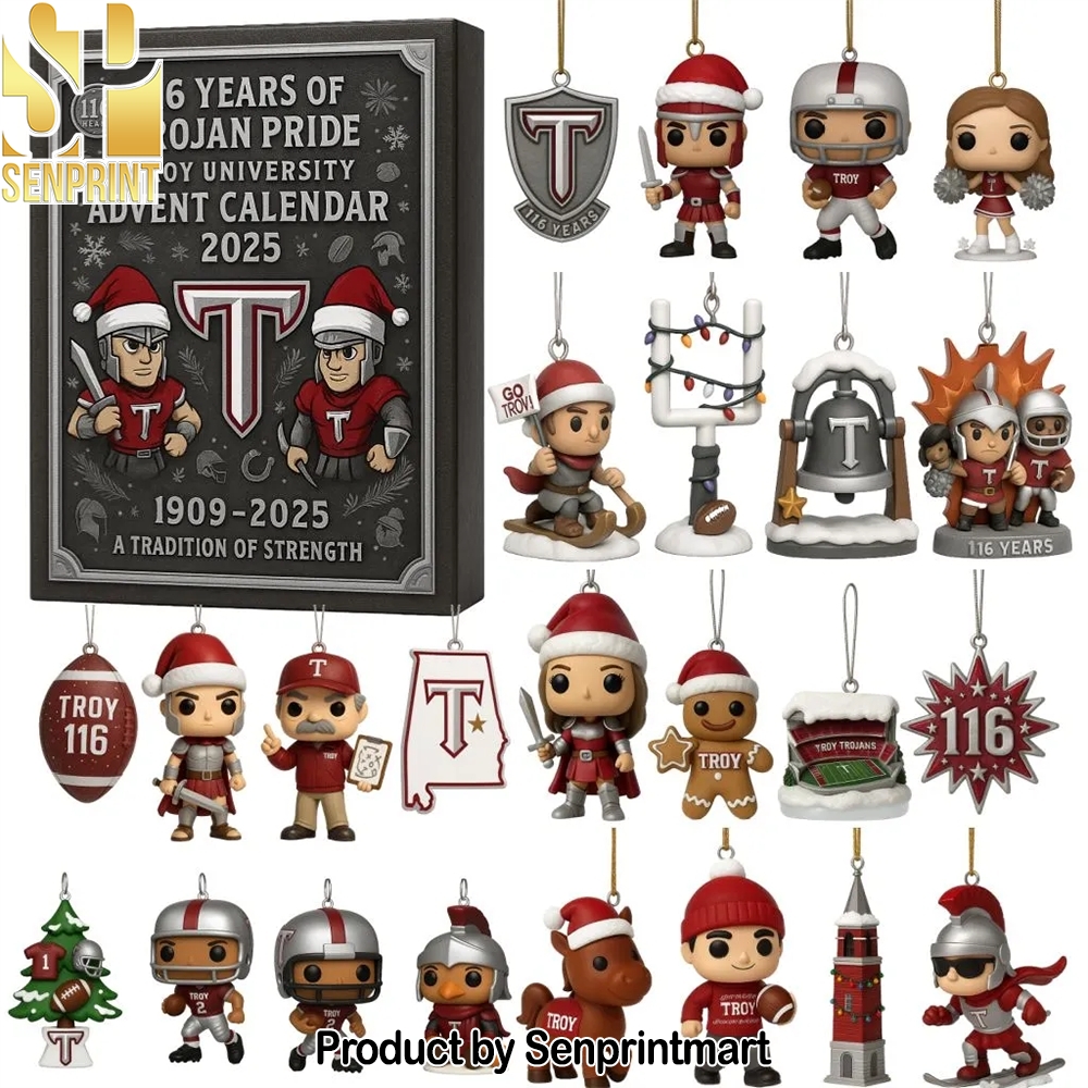 Troy Trojans 116Th Anniversary 2025 Advent Calendar 2025
