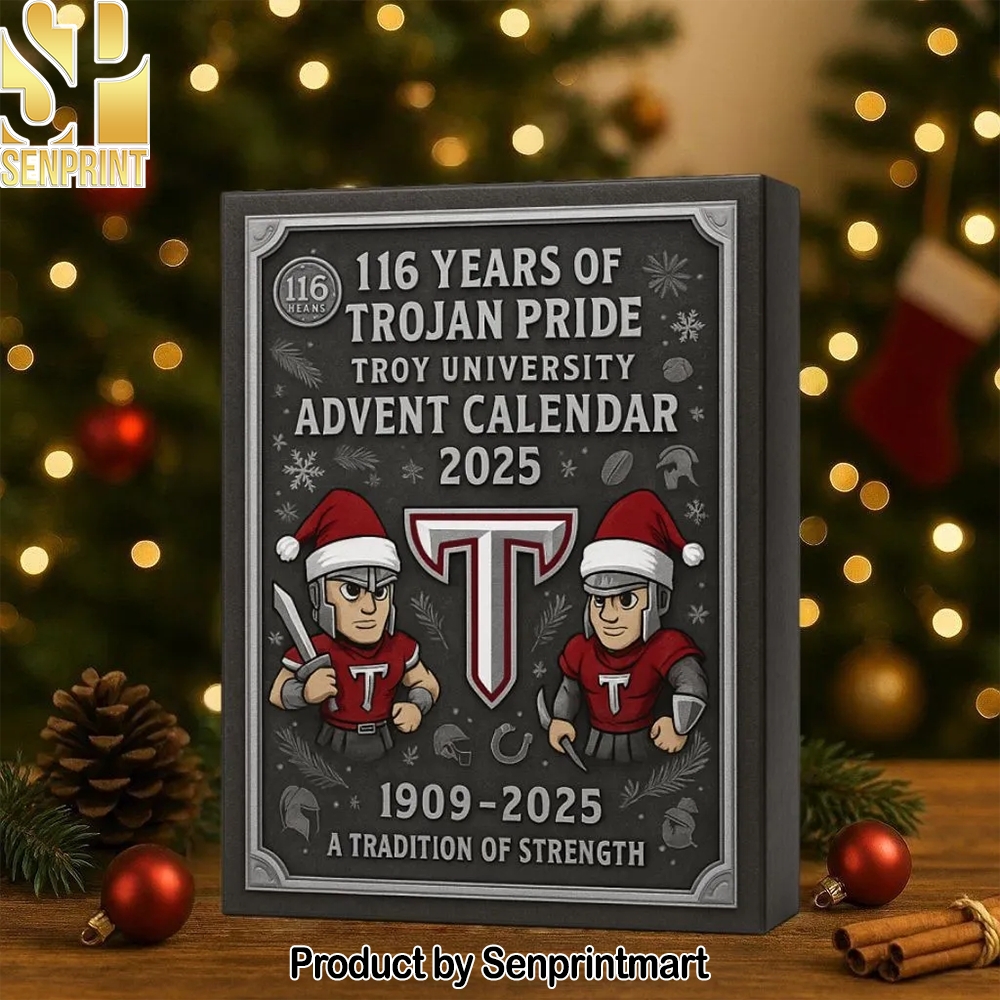 Troy Trojans 116Th Anniversary 2025 Advent Calendar 2025 Troy Trojans 116Th Anniversary 2025 Advent Calendar 2025
