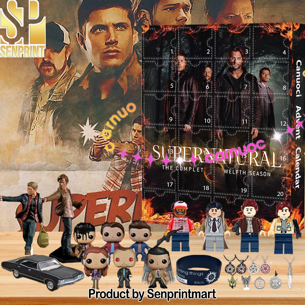 TV Show Supernatural Advent Calendar Box 2025