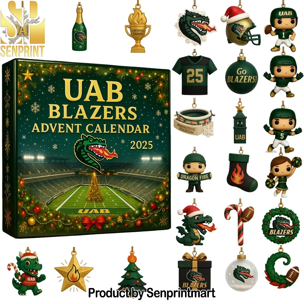 UAB Blazers Countdown to Christmas Box 2025