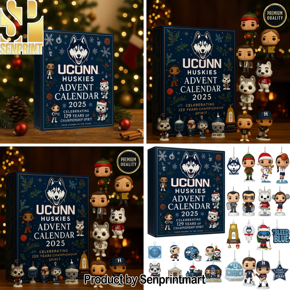 UConn Huskies Anniversary Christmas Treat Box 2025