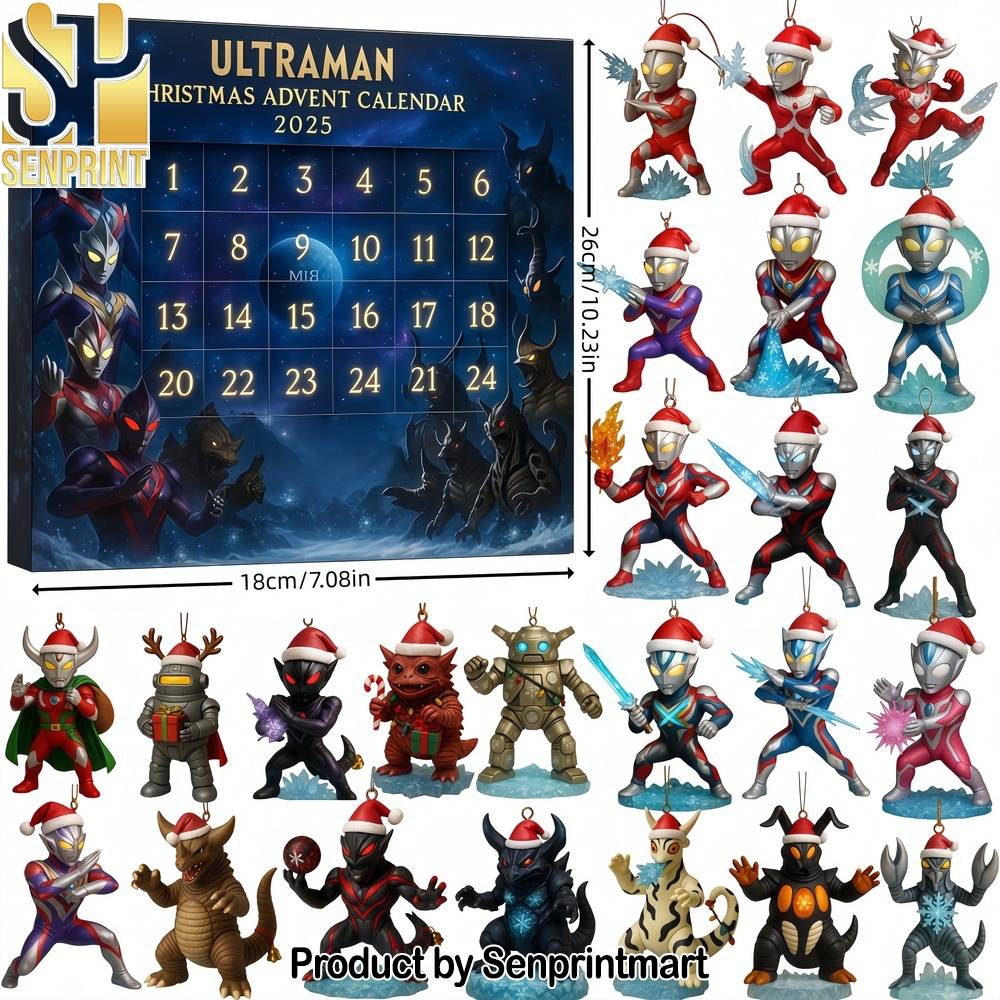 Ultraman Hero Vs Monster Christmas Festive Countdown Calendar 2025