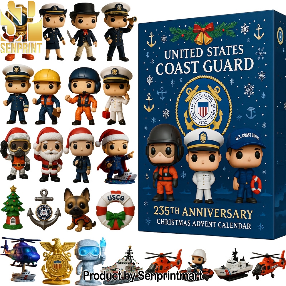 United States Coast Guard 235Th Anniversary Christmas 2025 Advent Calendar 2025