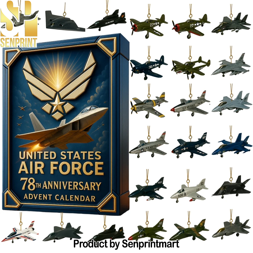 Us Air Force 78Th Anniversary Holiday Treasure Box 2025