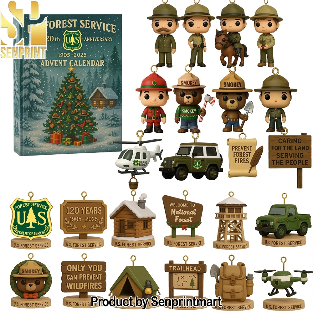 Us Forest Service 120Th Countdown to Christmas Box 2025