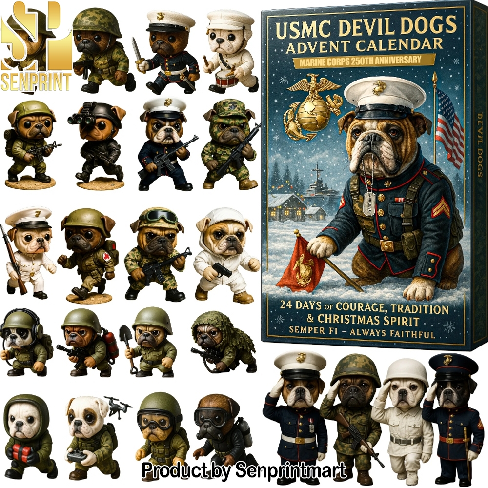 Usmc Devil Dogs 250Th Anniversary 2025 Advent Calendar 2025
