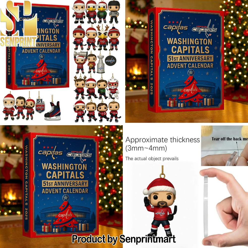 Washington Capitals 51st Anniversary Christmas Surprise Box 2025