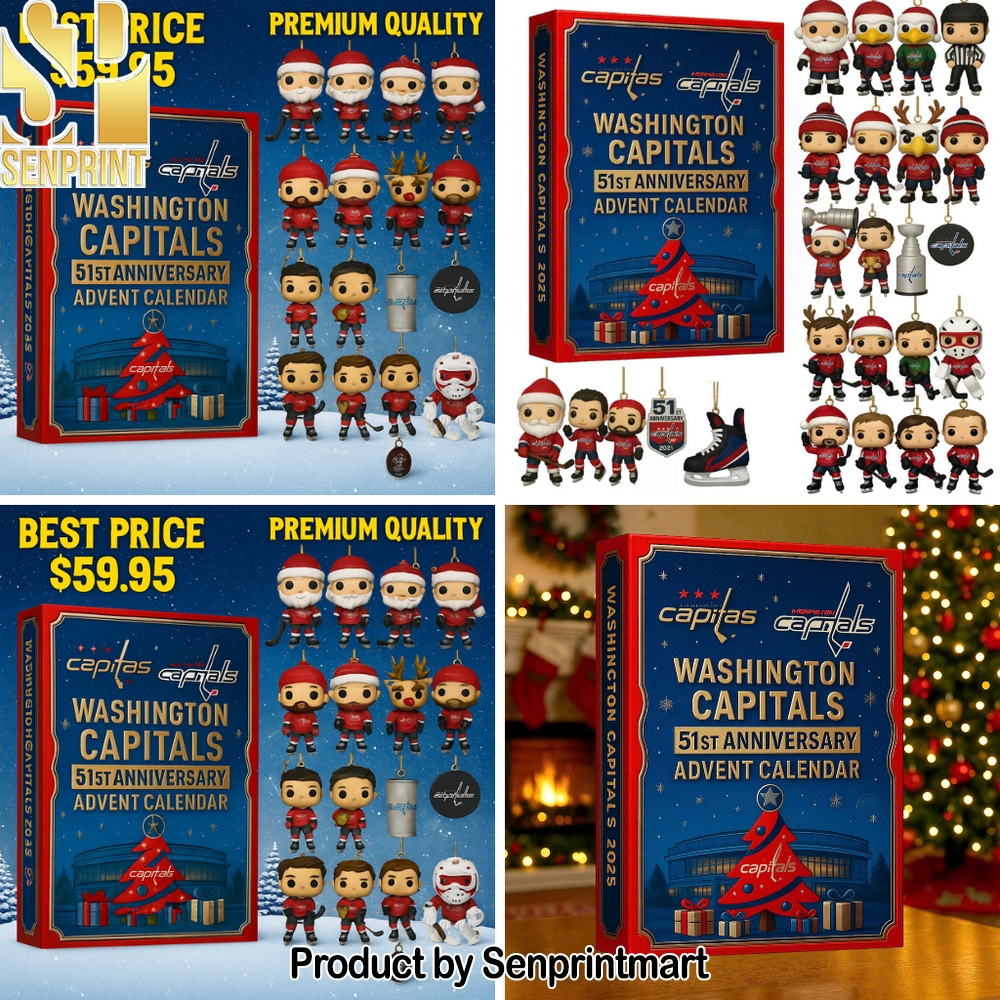 Washington Capitals Christmas Countdown Calendar 2025