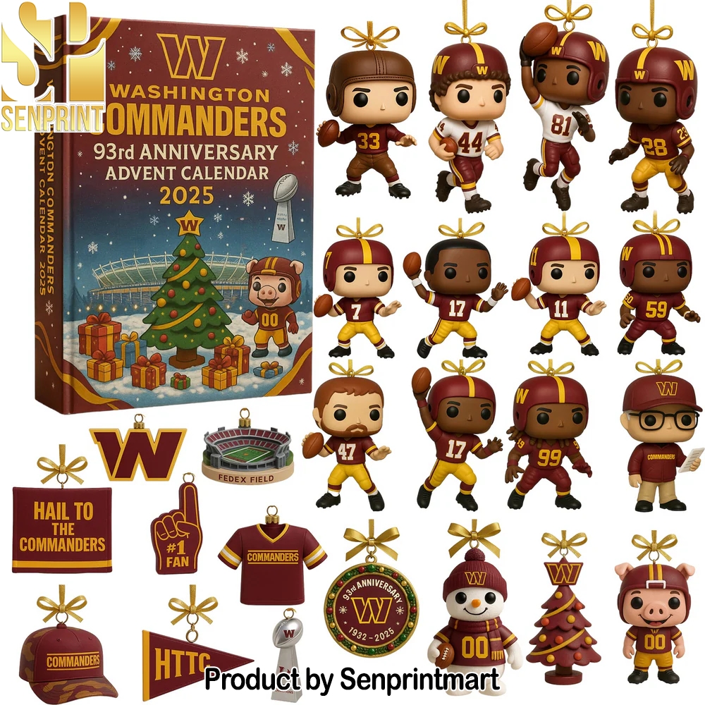 Washington Commanders x NFL Anniversary Holiday Treasure Box 2025