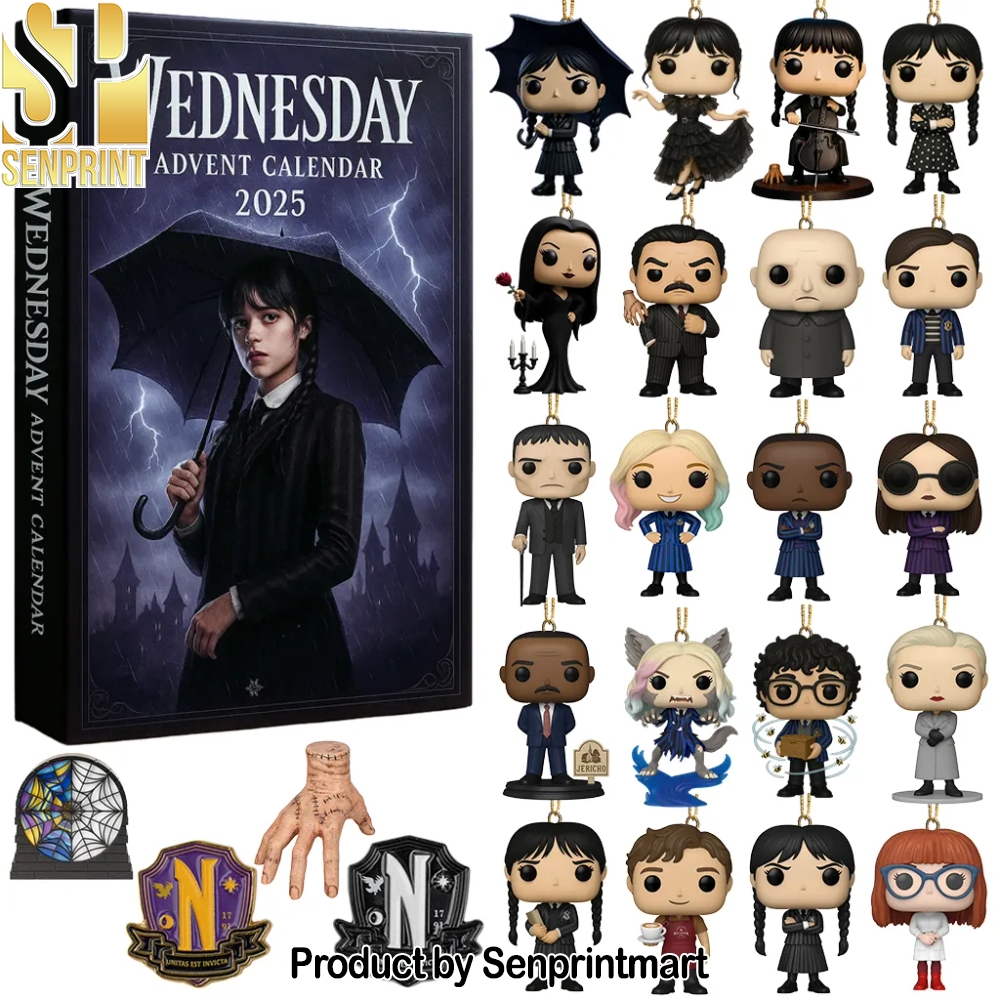 Wednesday 2025 Advent Calendar Box 2025