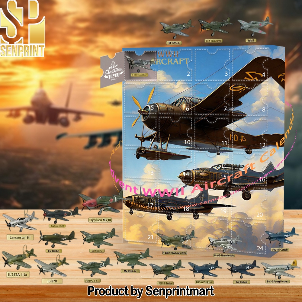 World War II aircraft 2025 Christmas Surprise Box 2025