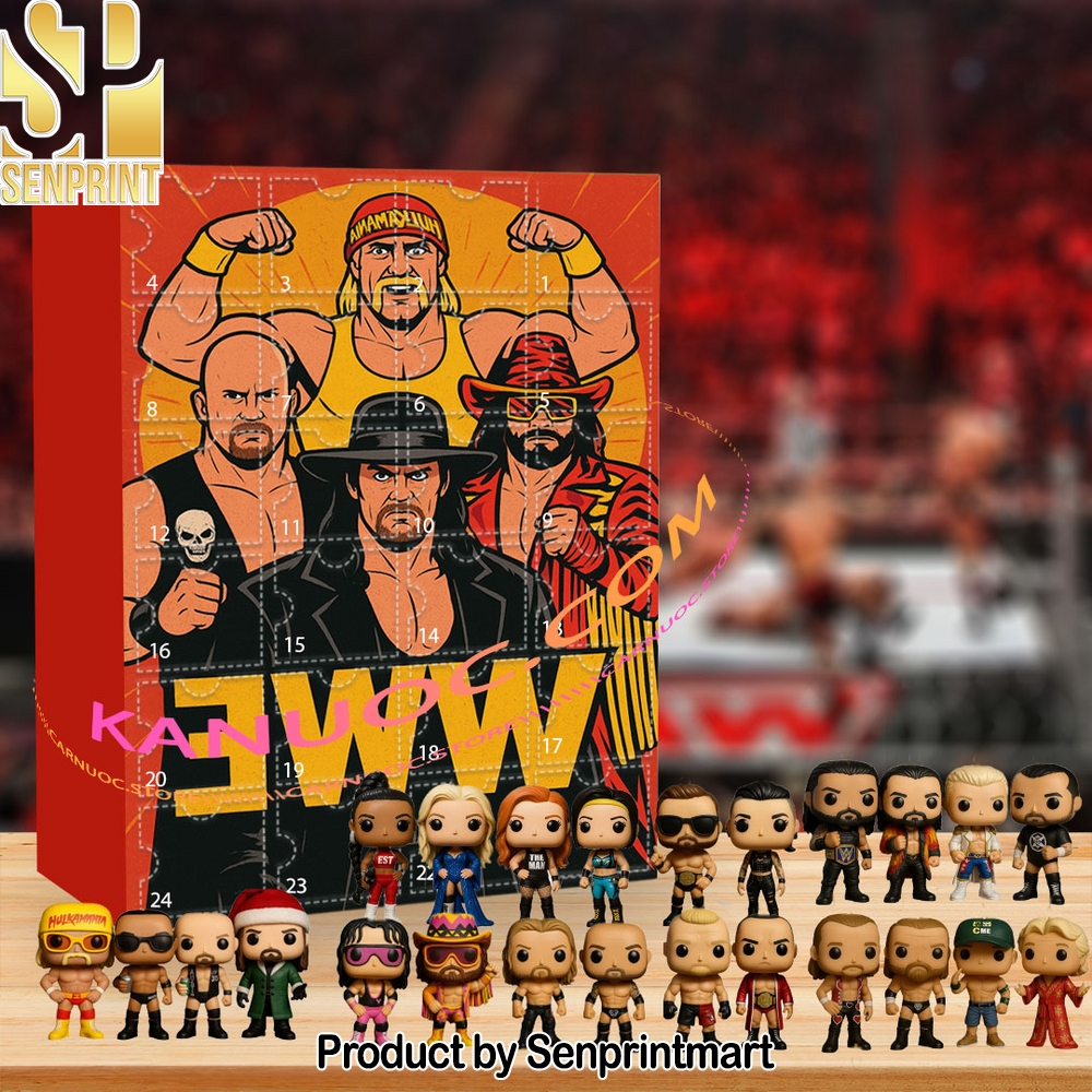 WWE 2025 Gift Ideas Christmas Daily Gift Box 2025