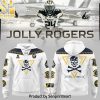 2024 Navy FB White Hoodie – Sports Fan Outfit 3403