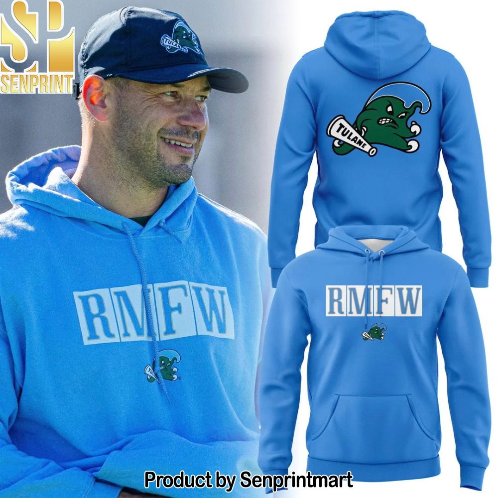 2025 Hoodie Coach Jon Sumrall Tulane Green Wave football – Sports Fan Outfit 3725