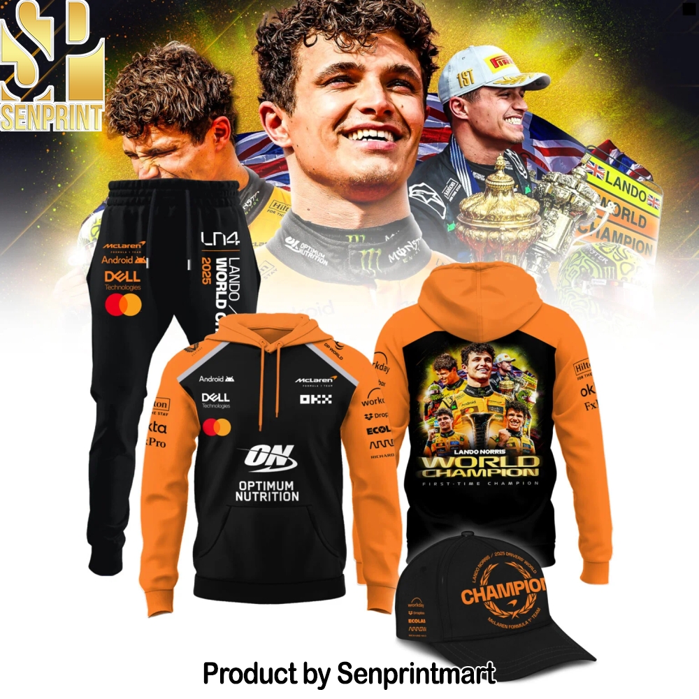 2025 Lando Norris World Champions Unisex Shirt – Sports Fan Outfit 1295