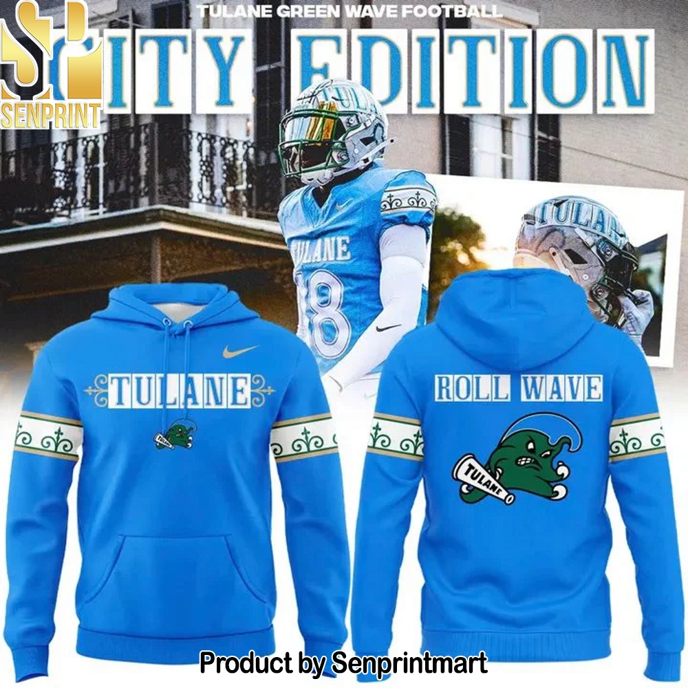 2025 Tulane City Edition Uniform Hoodie – Sports Fan Outfit 1471