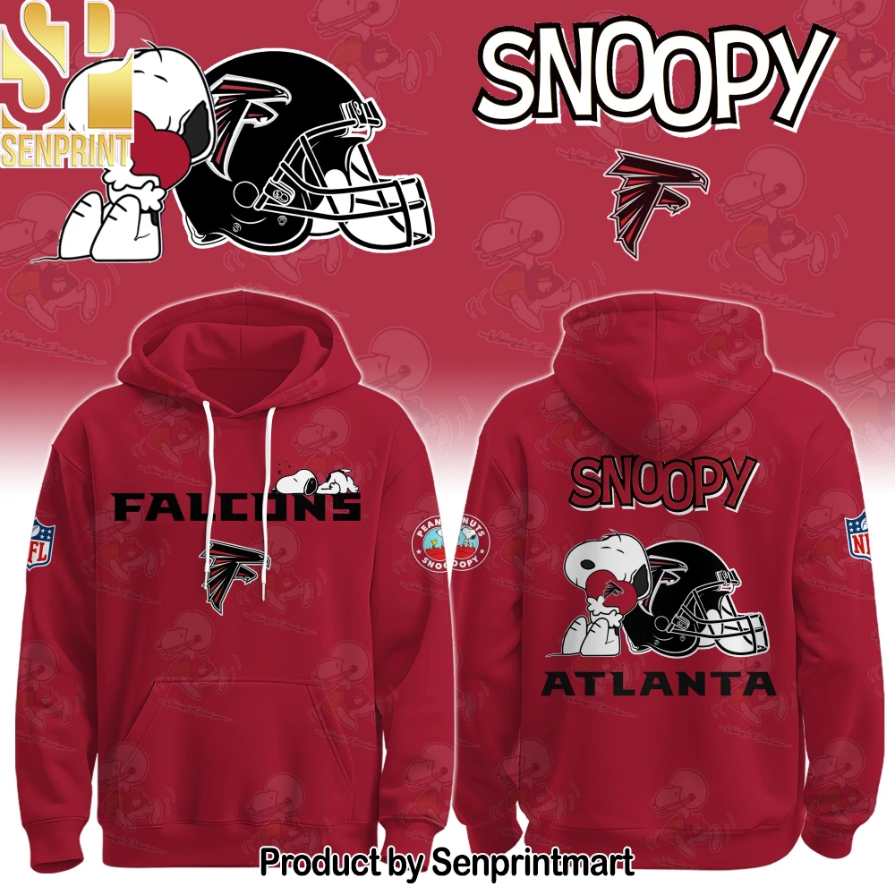 A Falcons x Snoopy Hoodie Hoodie – Sports Fan Outfit 1347