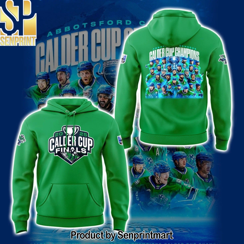Abbotsford Calder Cup Champions 2025 Hoodie – Sports Fan Outfit 2280