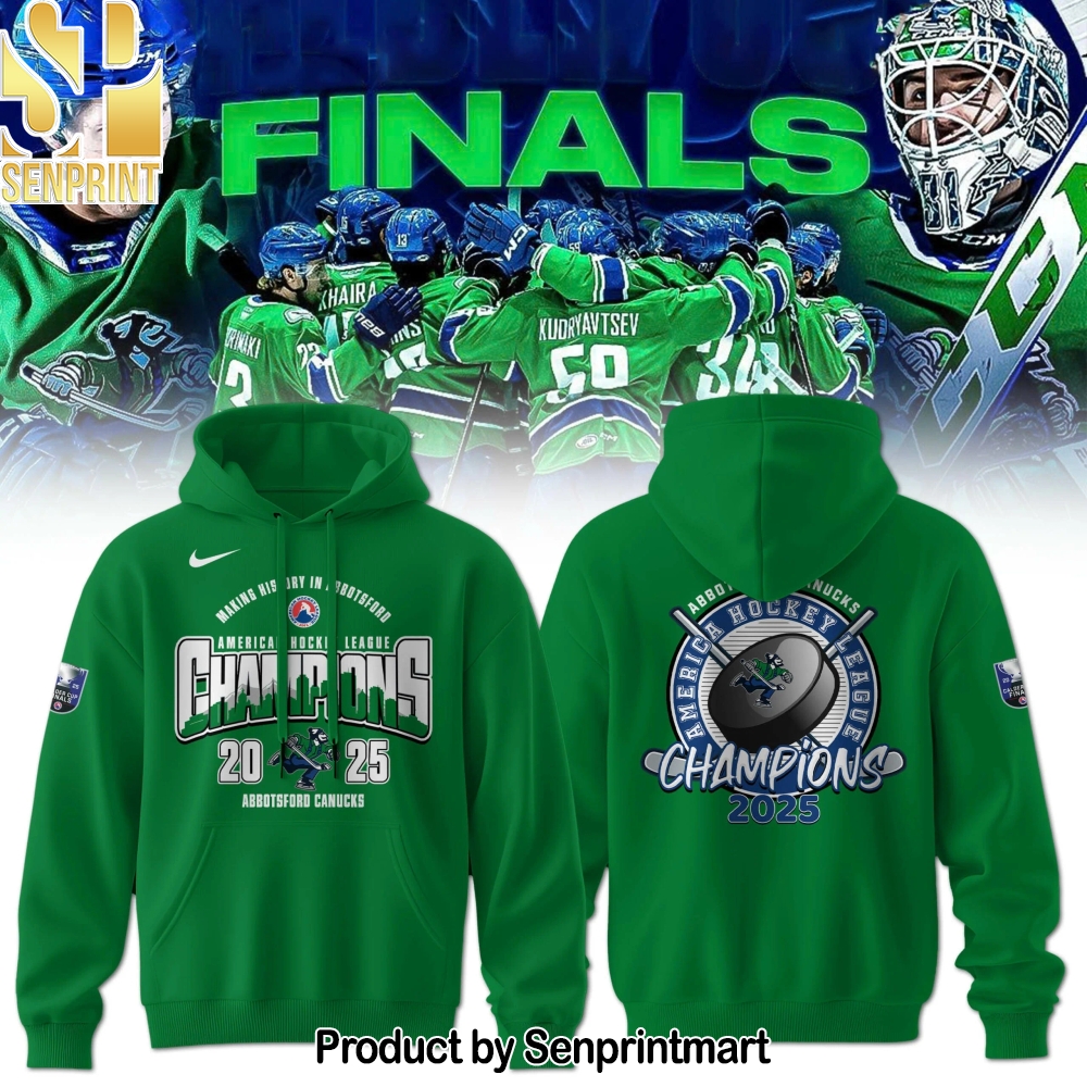 Abbotsford Canucks Calder Cup Champions 2025 Hoodie – Sports Fan Outfit 1766