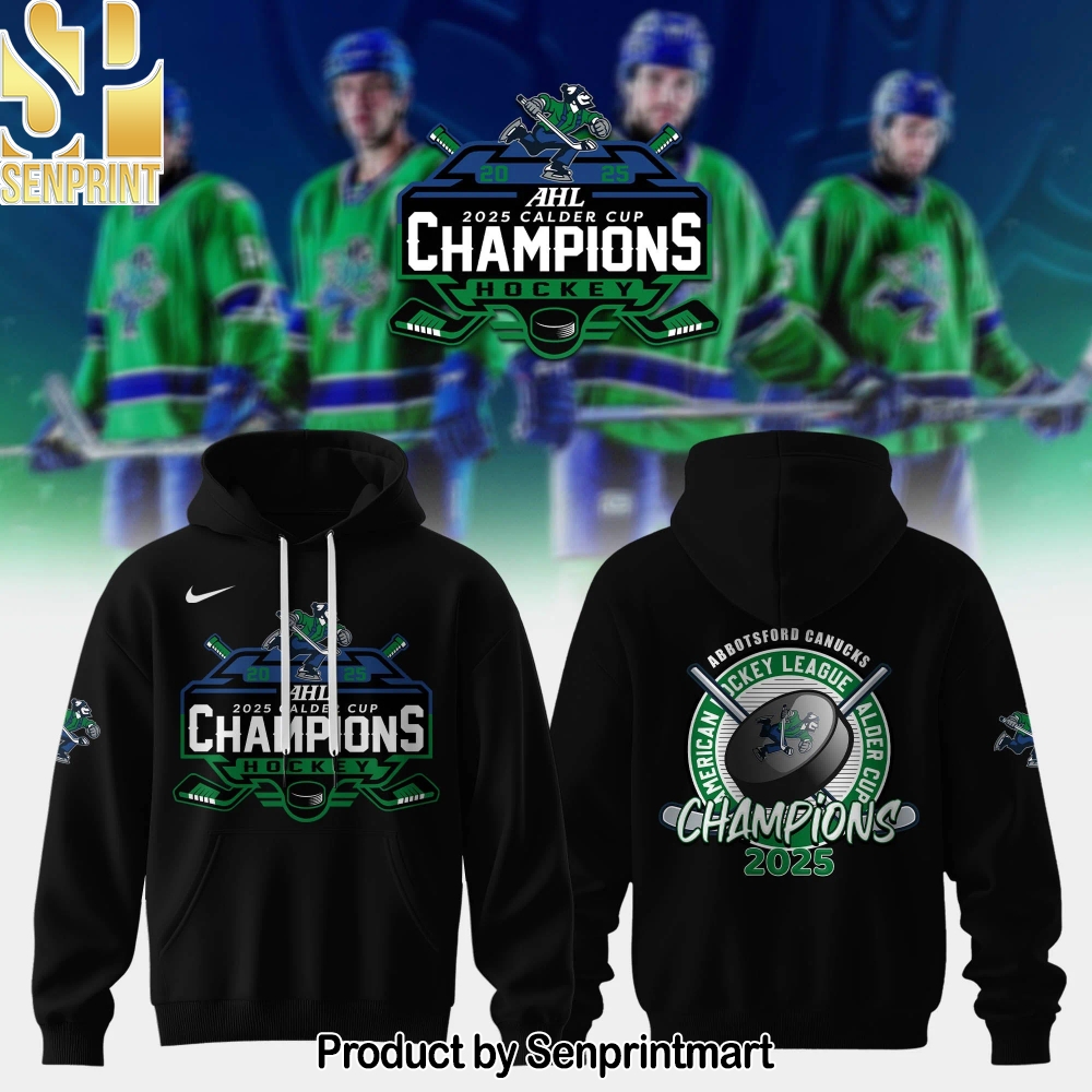Abbotsford Canucks Calder Cup Champions 2025 Hoodie – Sports Fan Outfit 2001