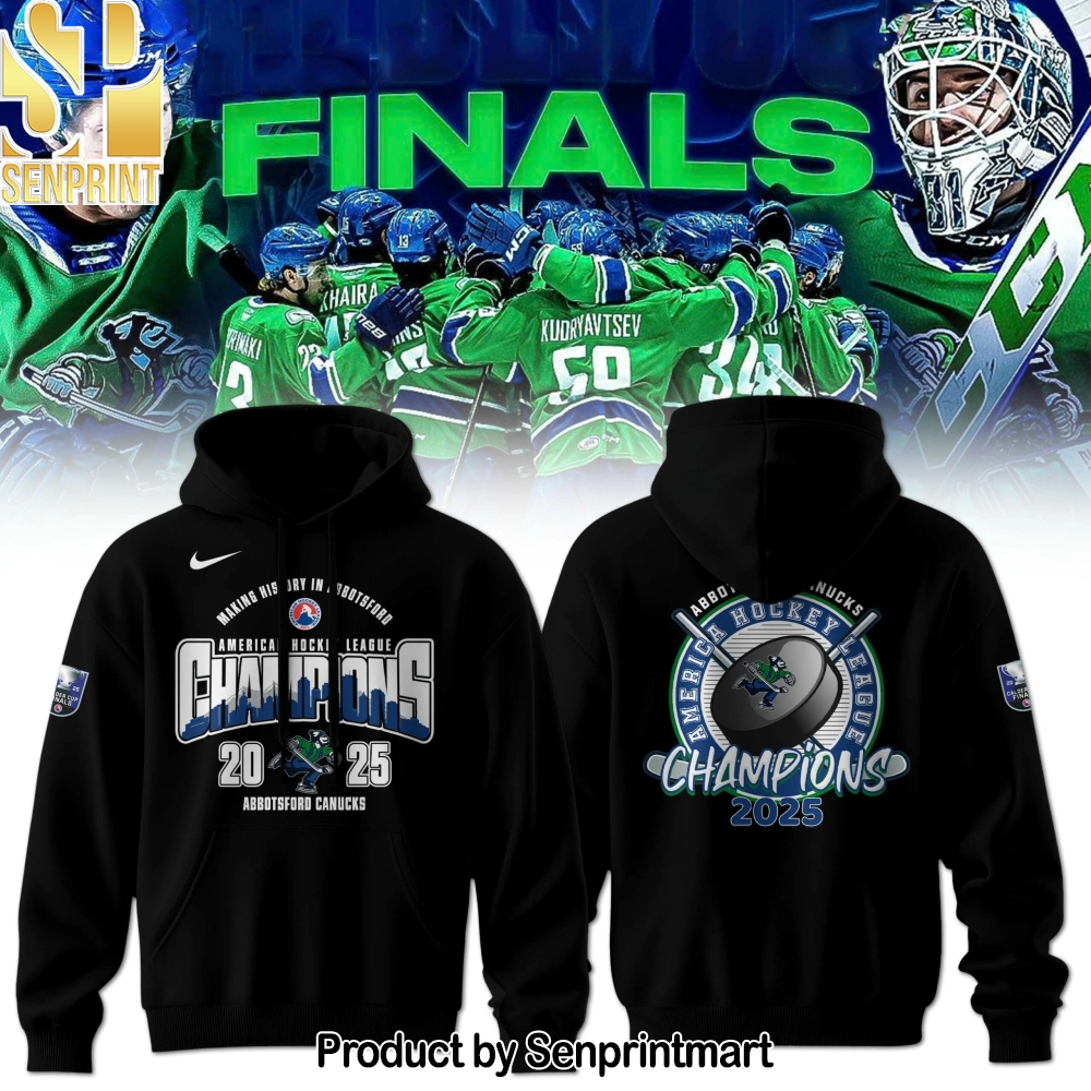 Abbotsford Canucks Calder Cup Champions 2025 Hoodie – Sports Fan Outfit 2171