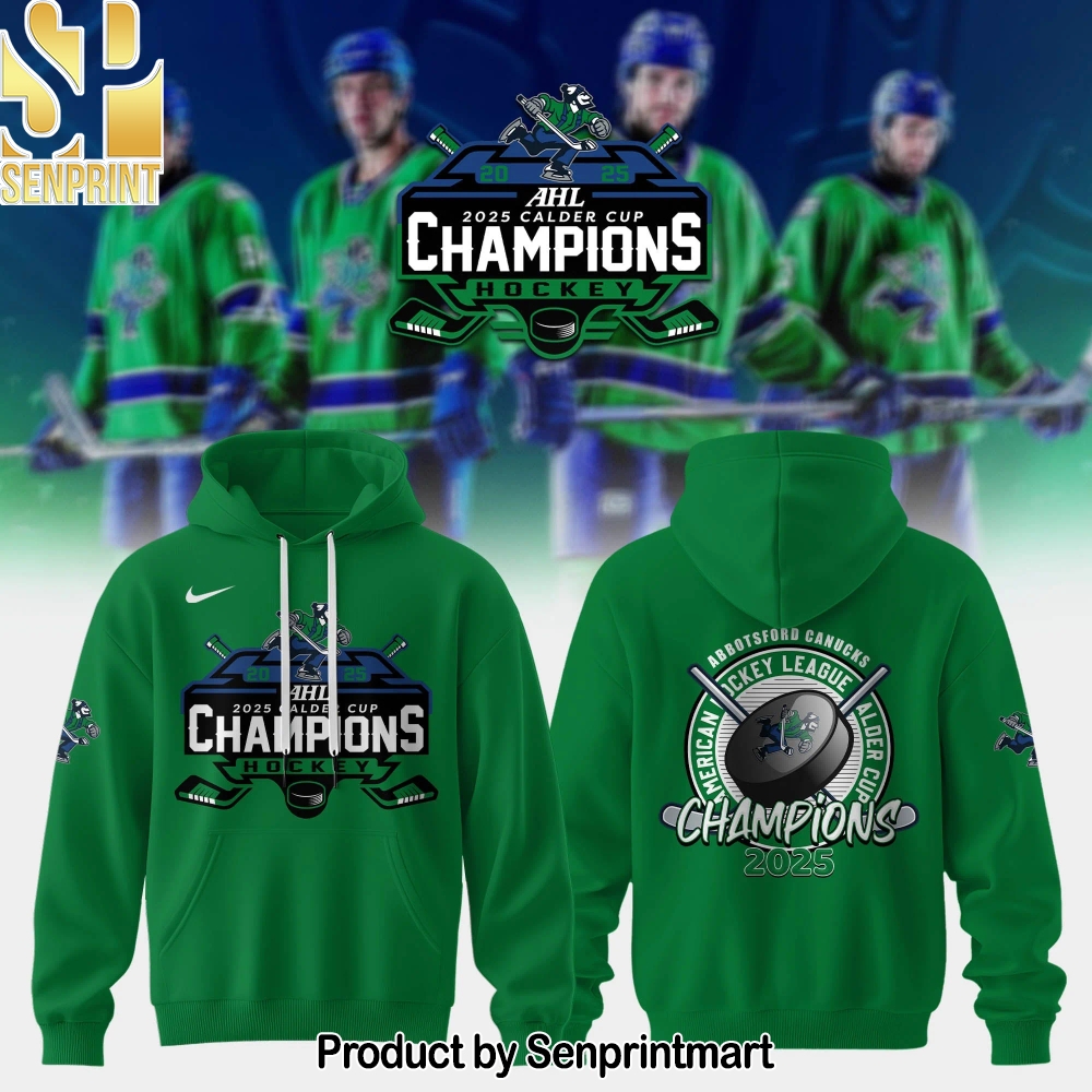 Abbotsford Canucks Calder Cup Champions 2025 Hoodie – Sports Fan Outfit 2458
