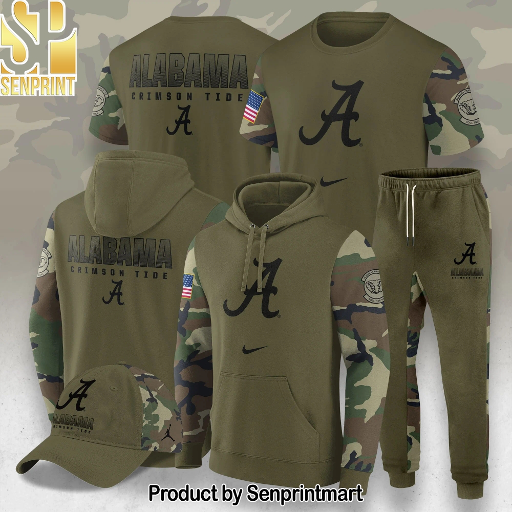 Alabama Crimson Tide Military Appreciation 2025 Special Hoodie – Sports Fan Outfit 1420
