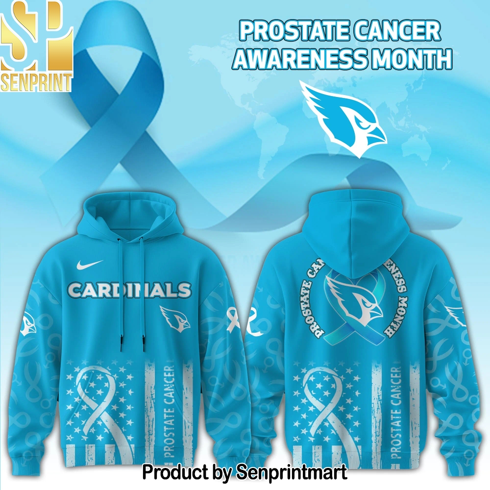 Arizona Cardinals x Prostate Cancer Awareness Hoodie Edition – Sports Fan Outfit 2402