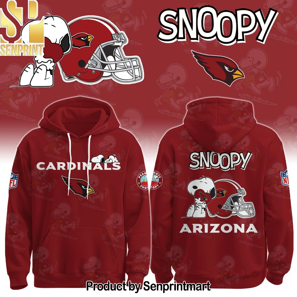 Arizona Cardinals x Snoopy Hoodie Hoodie – Sports Fan Outfit 1304