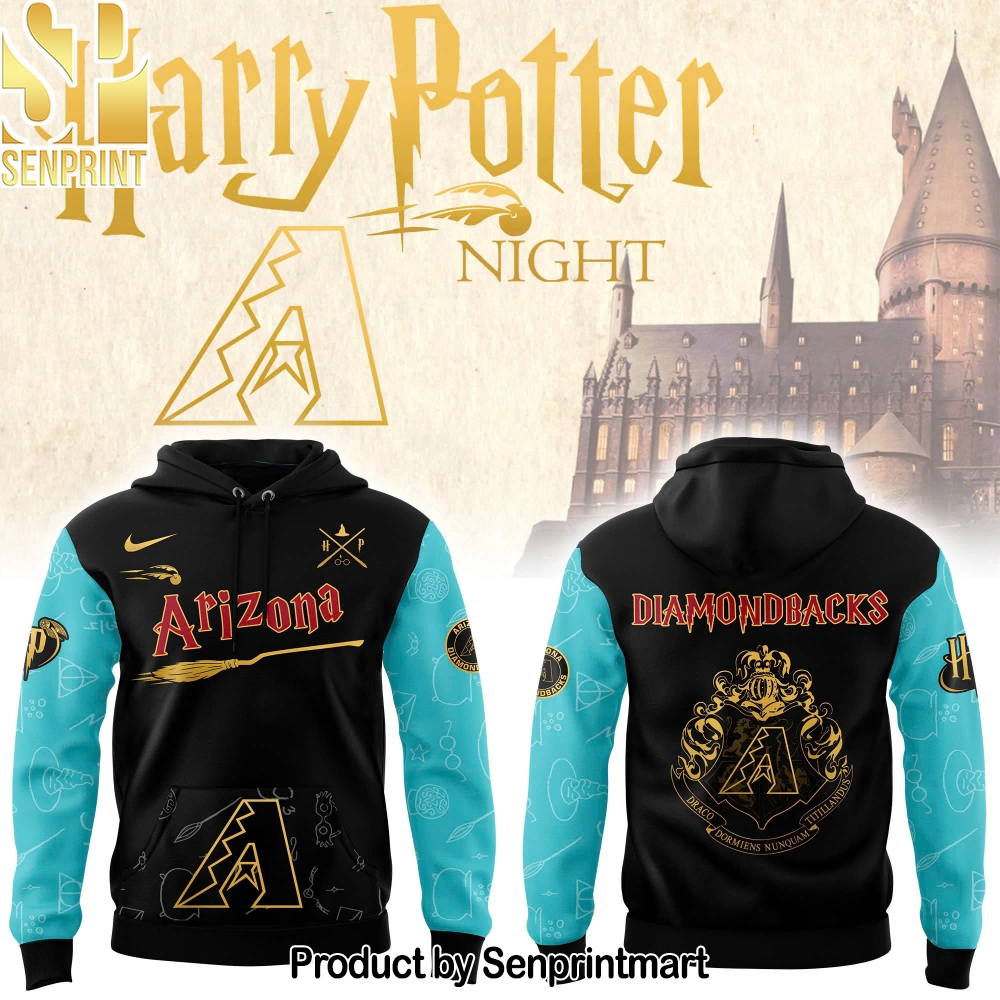 Arizona Diamondbacks x Harry Potter Hoodie – Sports Fan Outfit 1684