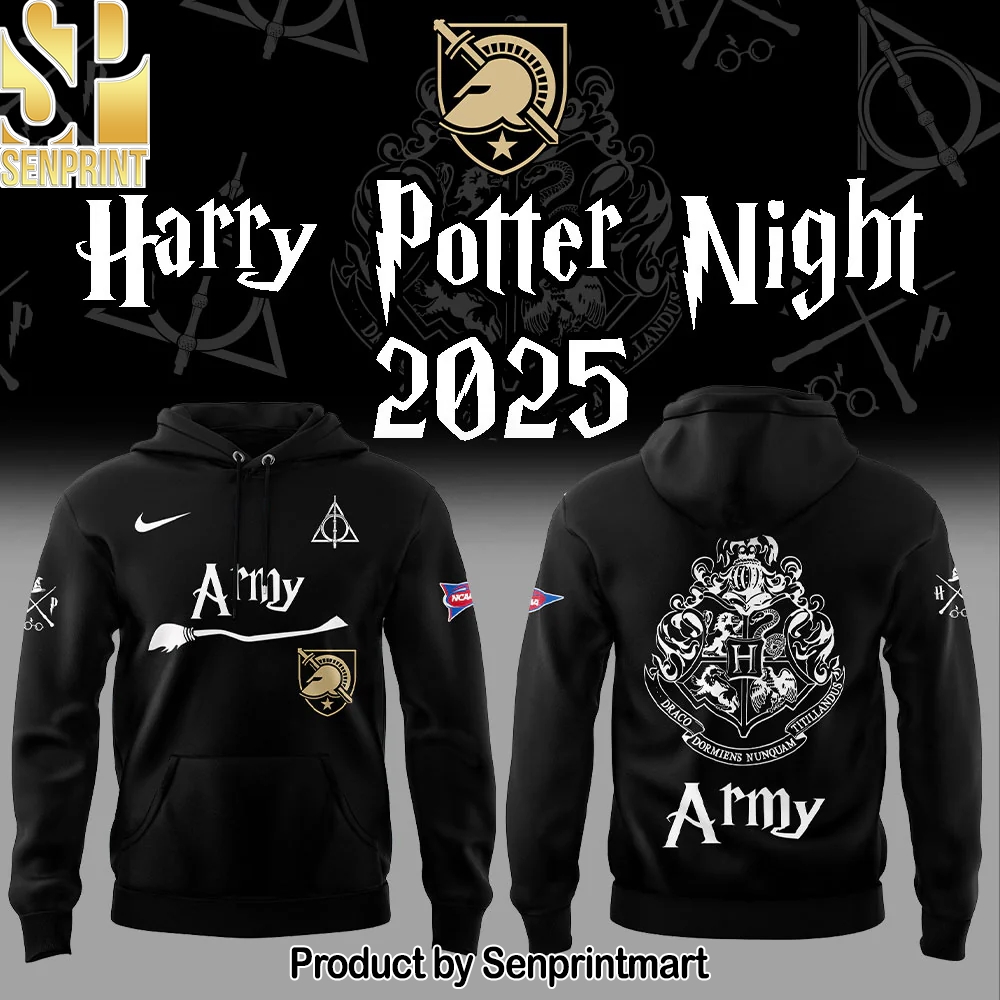 Army Football Harry Potter Hogwarts Night 2025 Hoodie – Sports Fan Outfit 3912