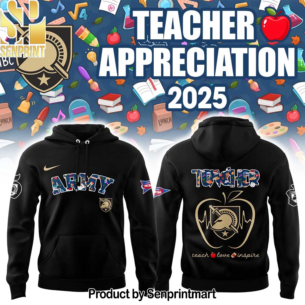 Army x Teacher Appreciation 2025 Hoodie – Sports Fan Outfit 1820