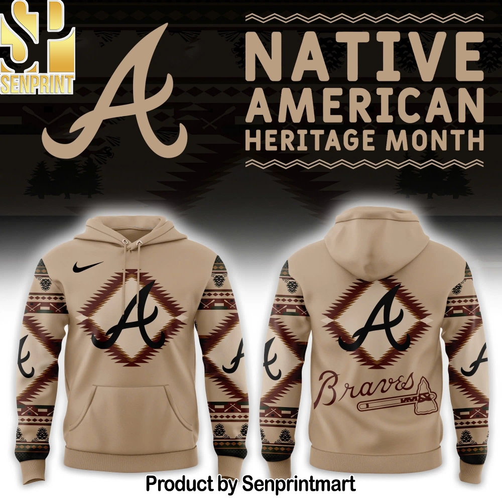 Atlanta Braves America Native Edition Hoodie – Sports Fan Outfit 1856