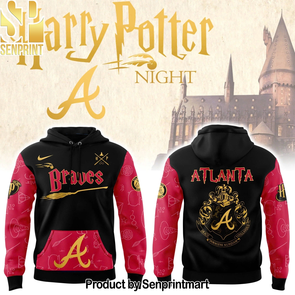 Atlanta Braves x Harry Potter Hoodie – Sports Fan Outfit 1530